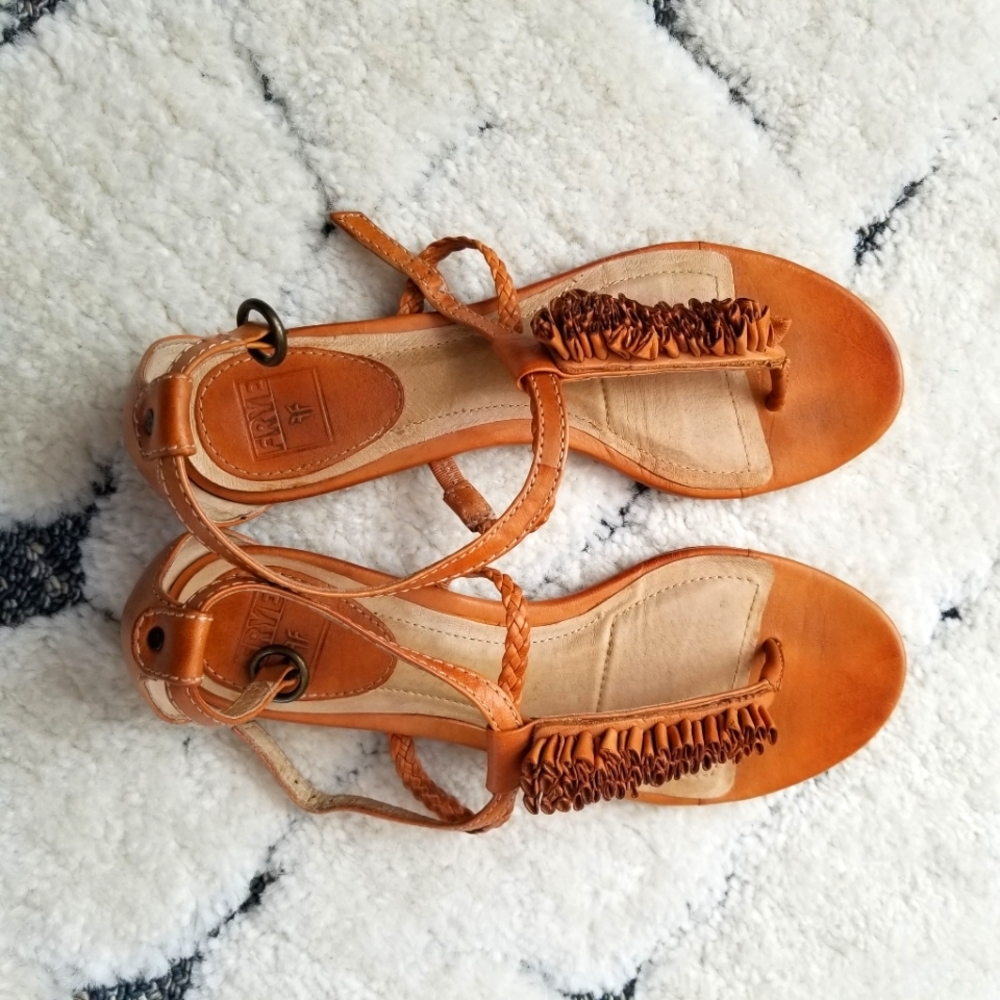 FRYE laurel leather sandals
